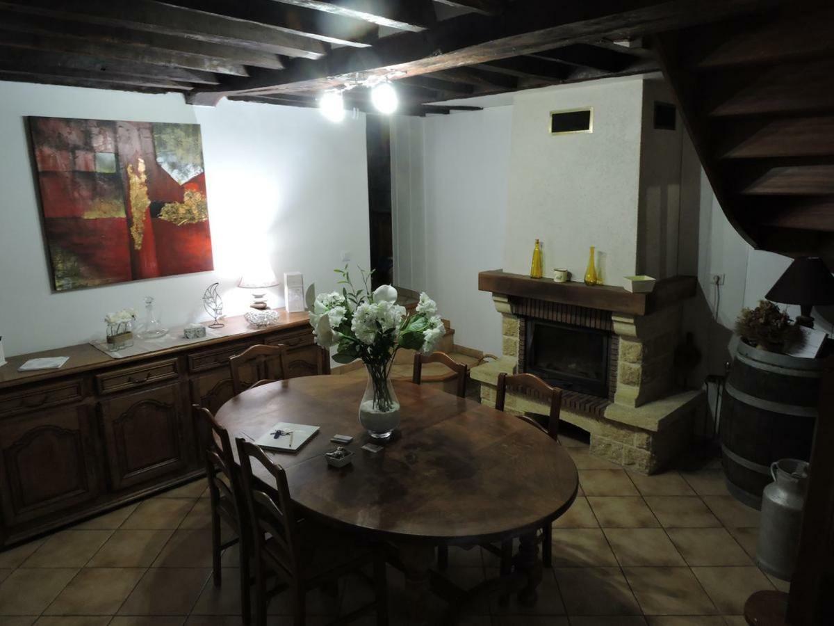 Gite De La Ferme De La Cote Les Damps Esterno foto